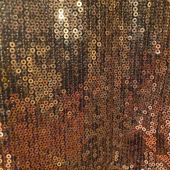 Torrid BNWT Black Gold Sequence Leggings - Picture 4 of 10